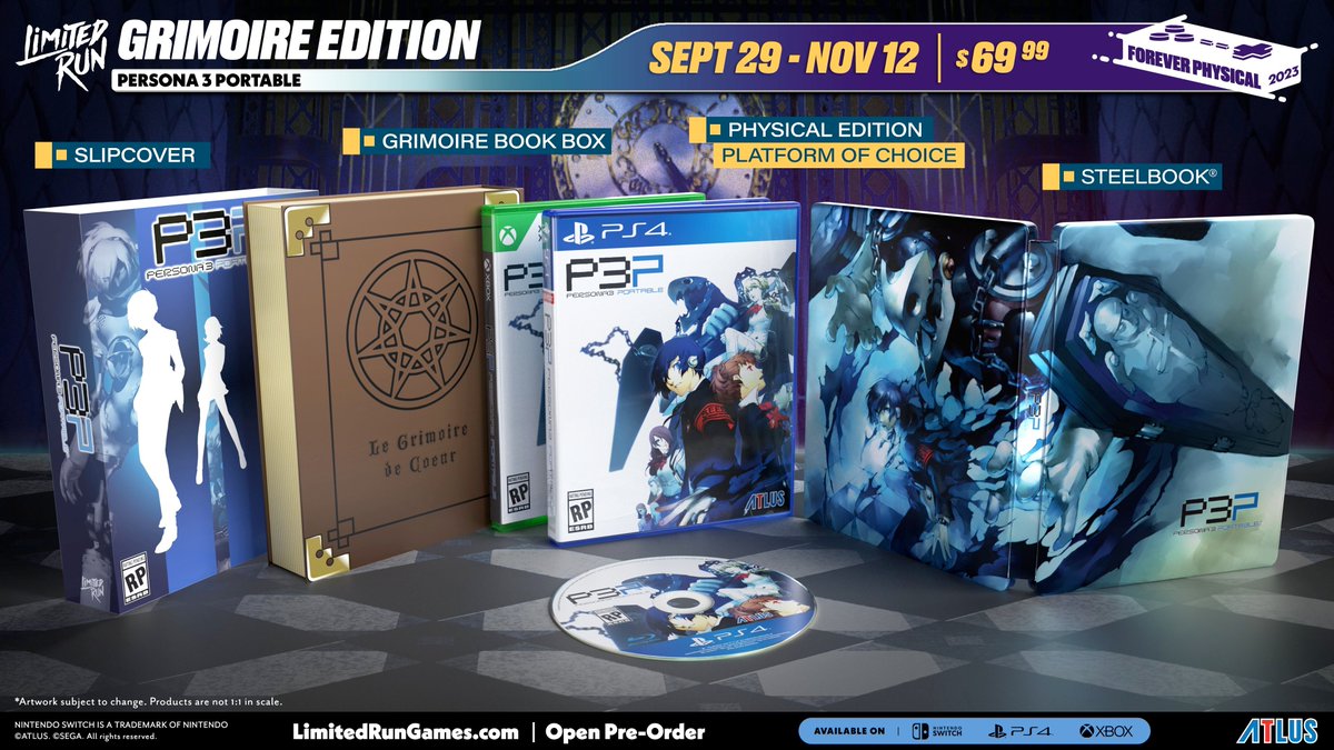 Nintendeal's tweet photo. Persona 3 Portable for Nintendo Switch, PS4, and Xbox is getting a physical release from LRG https://t.co/Ce2SaXpHuT

Also Persona 4 Golden! https://t.co/ADPDcL5Bv3