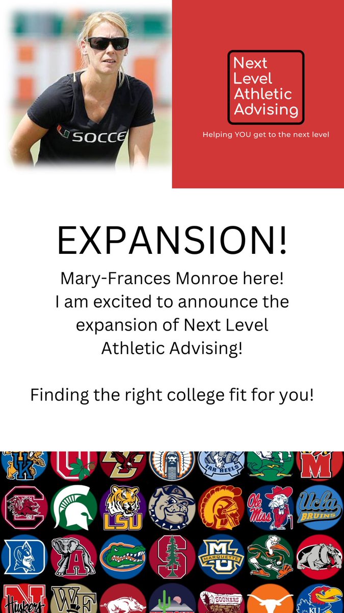 nextlevelathleticadvising.com

Next Level is here to help HS/Club soccer players navigate the recruiting process.