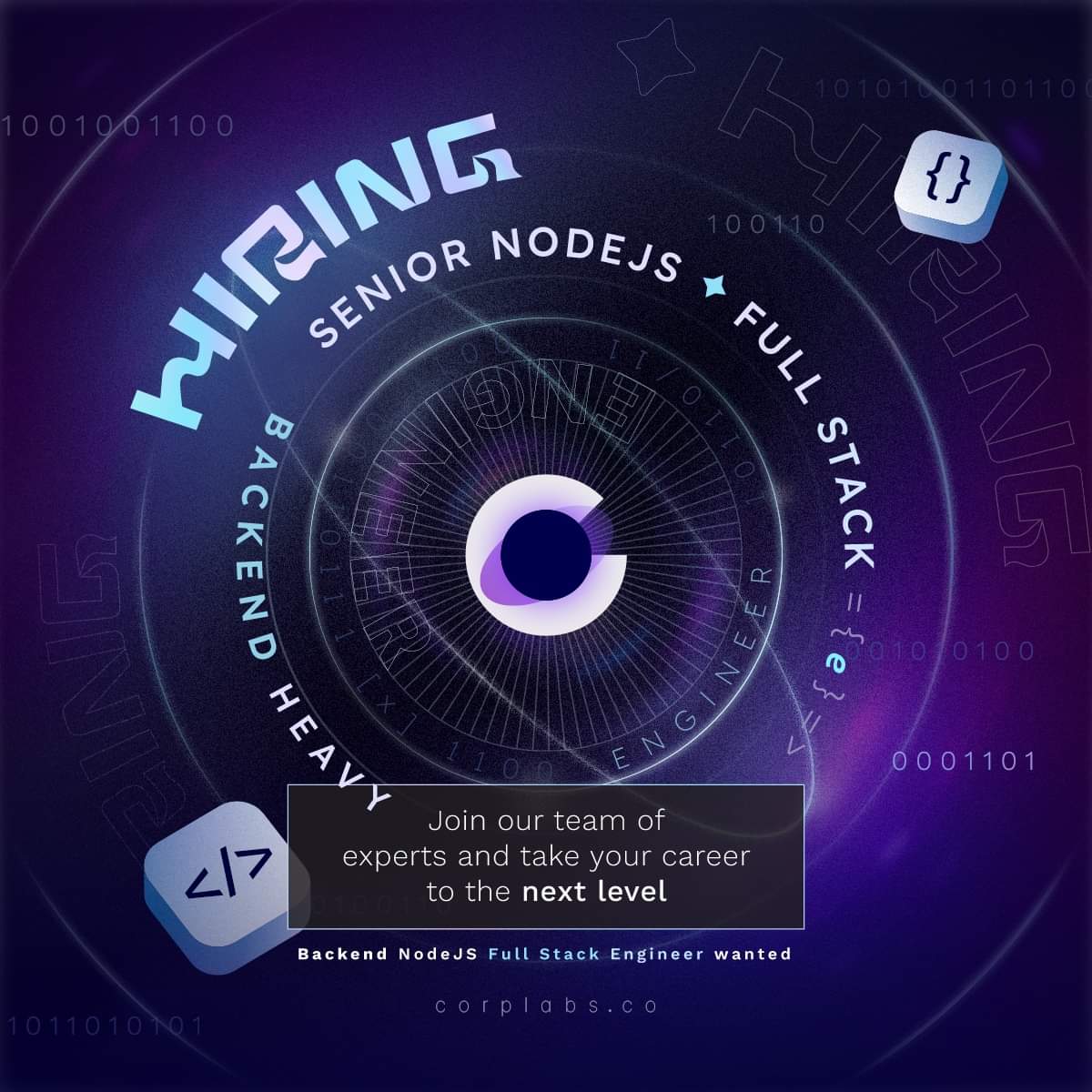 corplabs_co's tweet photo. We're hiring a 𝗦𝗲𝗻𝗶𝗼𝗿 𝗡𝗼𝗱𝗲𝗝𝗦 𝗙𝘂𝗹𝗹 𝗦𝘁𝗮𝗰𝗸 𝗘𝗻𝗴𝗶𝗻𝗲𝗲𝗿 with a focus on backend development. If you're passionate about creating robust and scalable systems, we want to hear from you! Apply now to join our team. 

𝗝𝗗 :
https://t.co/aE93QVpVbn

#backenddev https://t.co/DDapwS3DZt