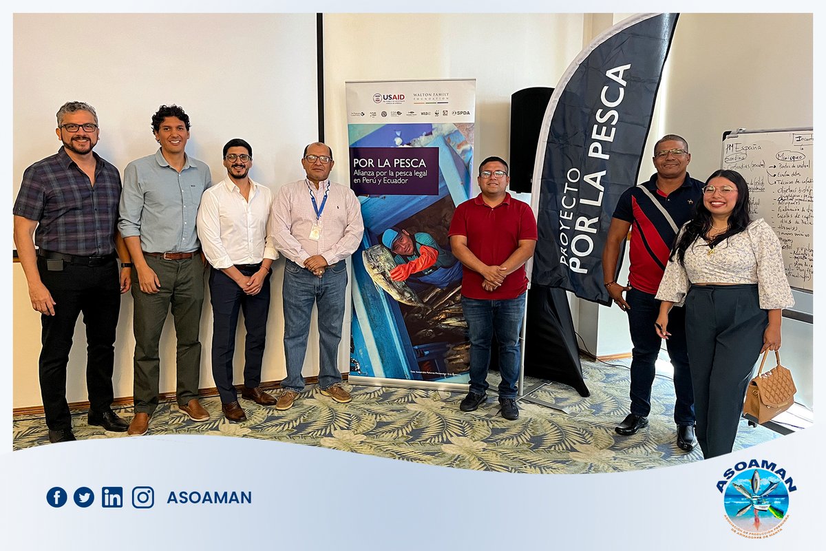 ASOAMAN1's tweet photo. 📅 20 de Septiembre del 2023 | Taller de Perspectivas y Criterios sobre Planes de Manejo y Planes de Acción en Recursos Pesqueros.🐟
#ASOAMAN #Taller #Recursos #PlanDeManejo #PlanDeAcción https://t.co/fW8WFUAKpj