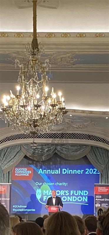 GuildFinancial's tweet image. We had a wonderful evening last Thursday at the QCA Annual Dinner. A night spent in great company and our guests had a brilliant night. 

Thanks to all at the @quotedcompanies for hosting a splendid evening.

#QCA #LSEG