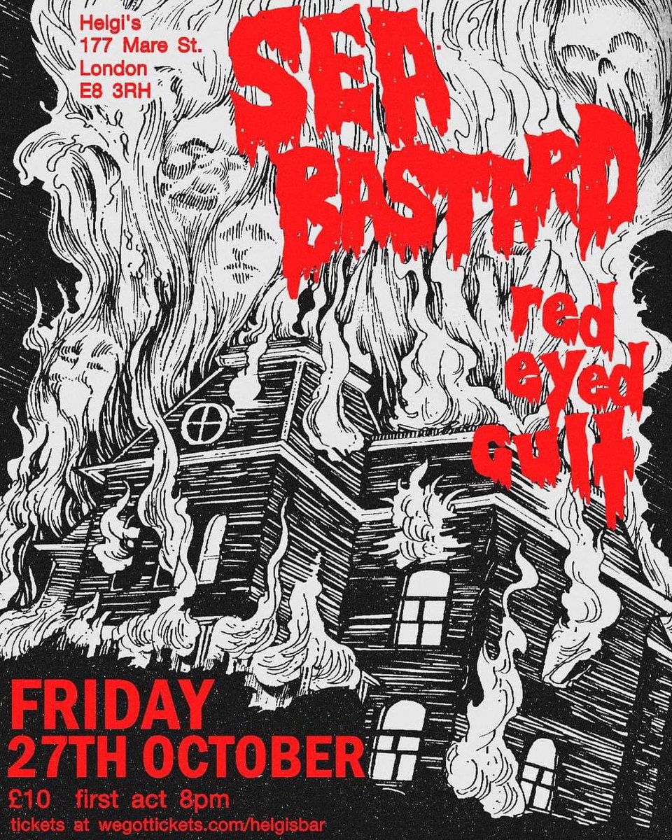 Halloween show in London at Helgi's bar in Hackney!