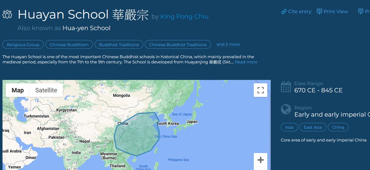 mattjhamm's tweet image. Learn about the fascinating and complex school of Huayan Buddhism with this fantastic new entry on the DRH by King Pong Chiu! @ReligionHistory 

religiondatabase.org/browse/1962