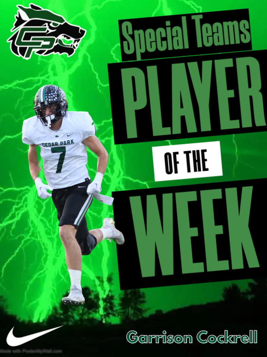 Cedar Park Football 2025 tweet media