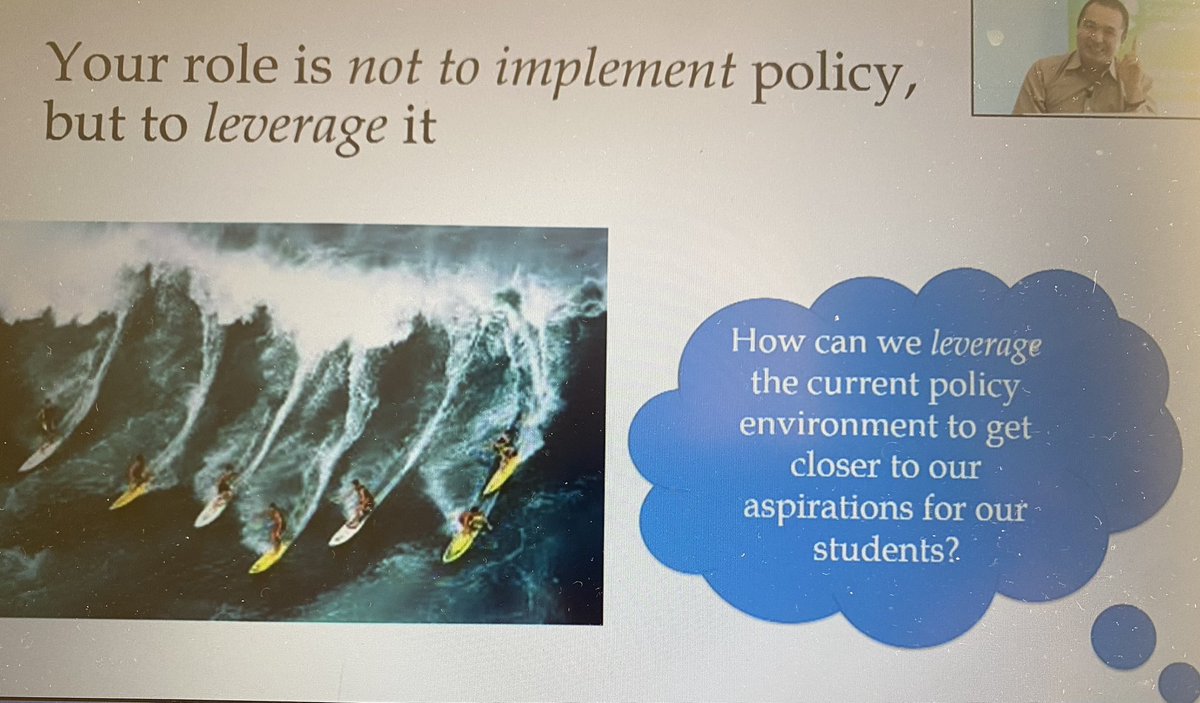 RonaGrant's tweet image. #MiddleLeaders were given a healthy dose of @SRinconGallardo’s enthusiasm for learning. He acknowledged our 4 capacities as building blocks. He spoke to our influence as middle leaders to leverage and influence the education system. #EdScotML+ @EducationScot  @JaneyEBIrving