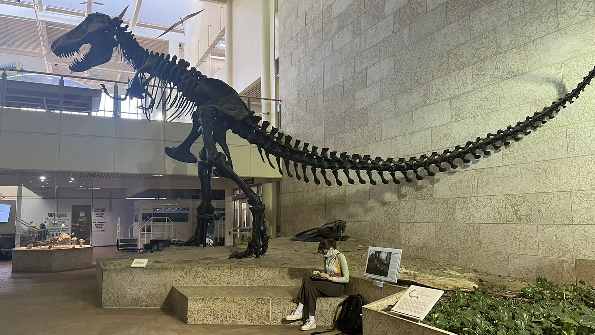 Big reveal a few months in the making! If you stop by the <a href="/usaskmnatsci/">USask Museum of Natural Sciences</a> in the <a href="/USaskGeoSci/">USask Geological Sciences</a> building, you’ll see new signage accompanying the dinosaurs in the lobby…. with paleoart created by yours truly!