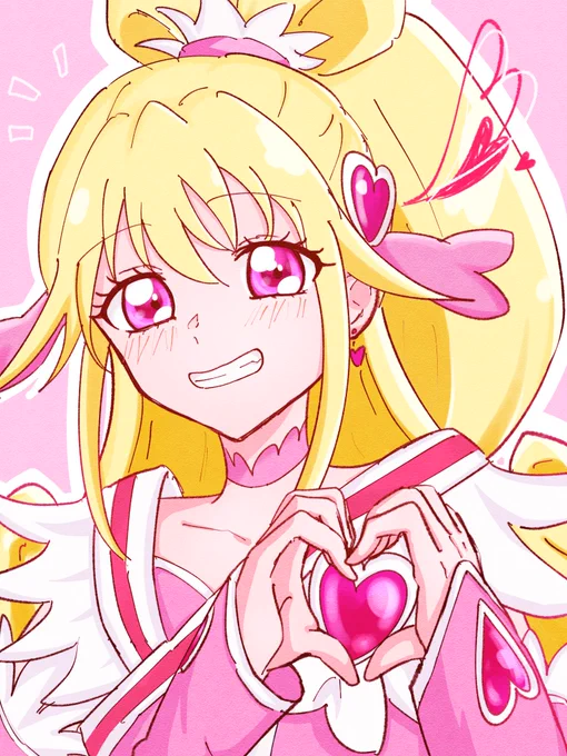 推しキュアの練習#キュアハート #precure20th #プリキュア 
