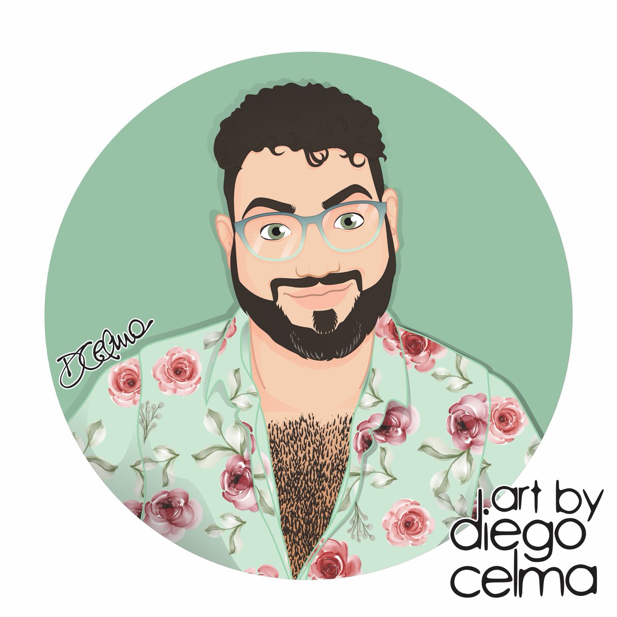 diegocelma's tweet photo. This was supposed to be a bday gift, but I didn't finish it on time, so it became a goodbye gift. Thank you @rozo_vasquez for everything you are. I miss you &amp; keep the best memories with you 💙

#artbyDiegoCelma #illustrator #artist #portrait #illustration #drawing #art #artwork https://t.co/ypFihVQtQH