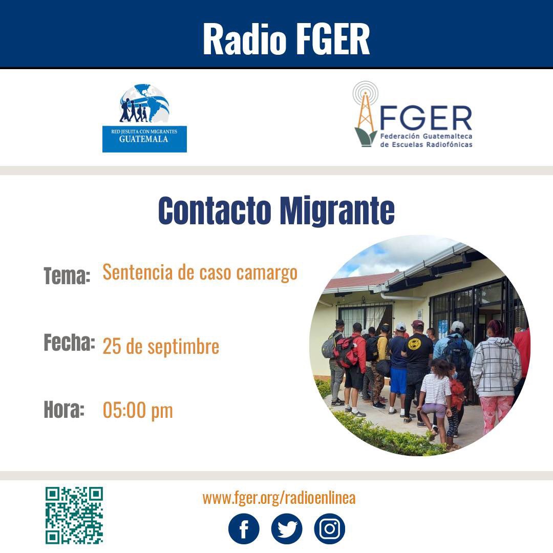 ConMigrante's tweet photo. 👉🏾 La 𝗠𝗮𝘀𝗮𝗰𝗿𝗲 𝗱𝗲 𝗖𝗮𝗺𝗮𝗿𝗴𝗼 ocurrió en el municipio de Camargo del estado mexicano de Tamaulipas⁣. 

📍𝟮𝟱 𝗱𝗲 𝘀𝗲𝗽𝘁𝗶𝗲𝗺𝗯𝗿𝗲 𝗱𝗲 𝟮𝟬𝟮𝟯. 
 🕰️ 𝟭𝟳:𝟬𝟬 𝗵𝗼𝗿𝗮𝘀 
📻 @FgerRadio 

#Camargo #MasacreCamargo #Migrantes https://t.co/gPHBVXPOBG