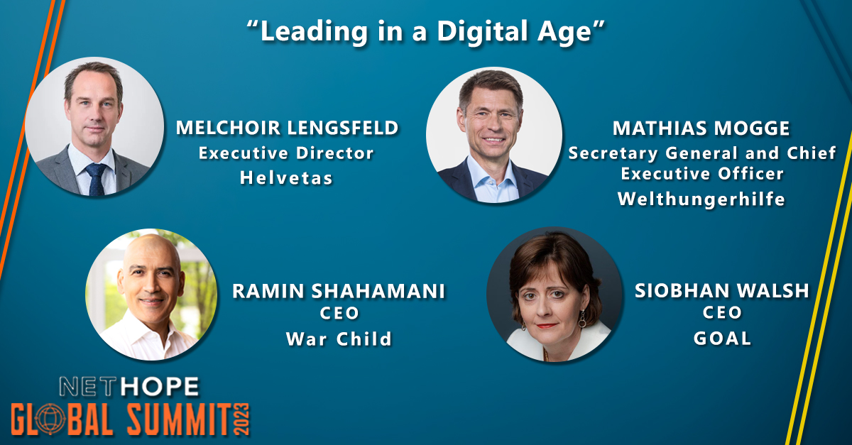 NetHope_org's tweet photo. Announcing the Leading in a Digital Age #NetHopeSummit2023 Plenary panelists.
Plenary sessions will be aired live from Munich for our virtual attendees. Check out the agenda and register today! https://t.co/bF7g2ppOHL https://t.co/ie7bBfc432