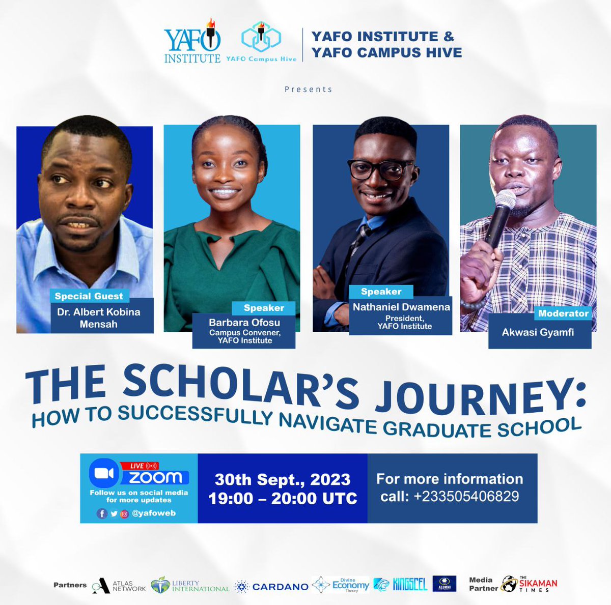YCHive_UCC's tweet photo. Calling all #UCC #KNUST #UG #UPSA students 🔊 

"The Scholar’s Journey" comes  off on 30th September, 2023.

Kindly use the link below to register.

https://t.co/xLijOAHbnA https://t.co/rBsDMRewMQ