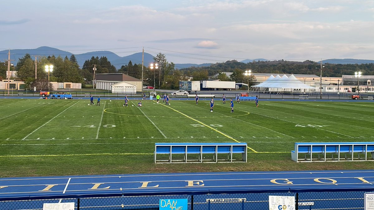 Homecoming Lights Week is upon us!!!!! Varsity Boys Soccer warming up to face off against Corinth at 7:00 pm <a href="/granville_csd/">Granville CSD</a>