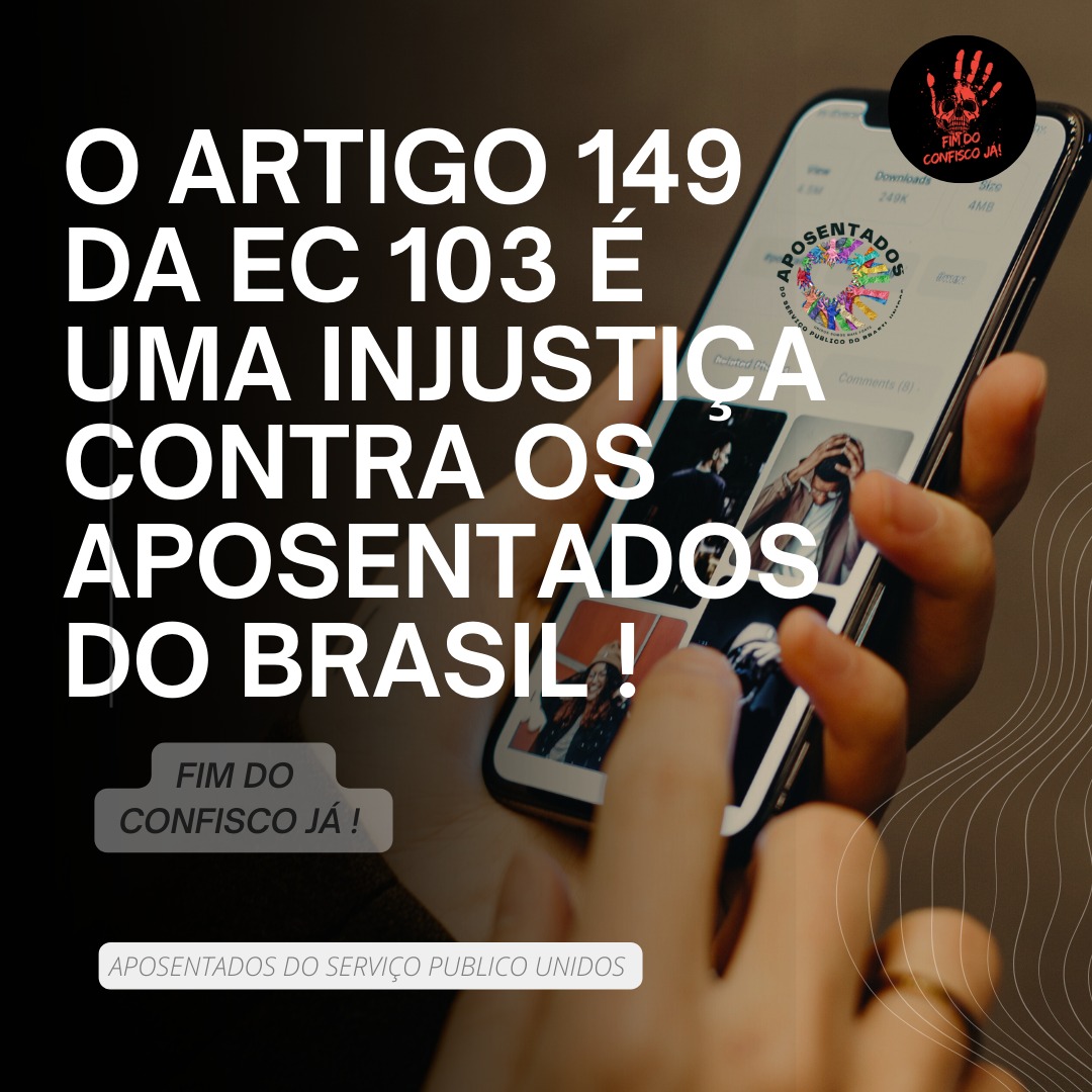 freitasj9's tweet photo. @SuriTibetian @LolitaMunin @CesarTralli @Haddad_Fernando @simonetebetbr @STF_oficial @LulaOficial @silviolual @CarlosLupiPDT @AdvocaciaGeral @jorgemessiasagu @edweck_rj "Vamos trabalhar juntos pela revogação do péssimo insuportável art.149 (EC 103/19) em nome dos aposentados.
@AdvocaciaGeral
@jorgemessiasagu
@CarlosLupiPDT
@LulaOficial
@simonetebetbr
@Haddad_Fernando
@STF_oficial
@edweck_rj
👇
#AposentadosAbalados" https://t.co/QybmsKjzuK