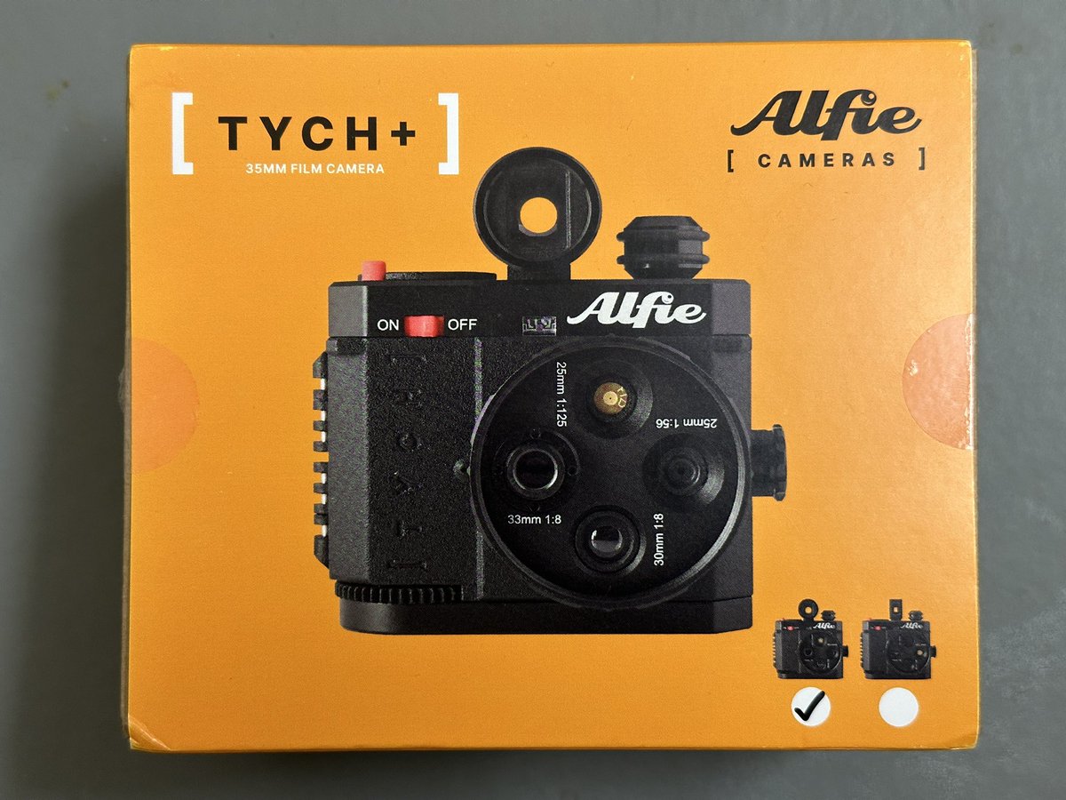 My Alfie Tych camera has just arrived and it’s honestly one of the most beautiful cameras I’ve ever seen. I’m so excited to start using it 📷✨ #alfietych