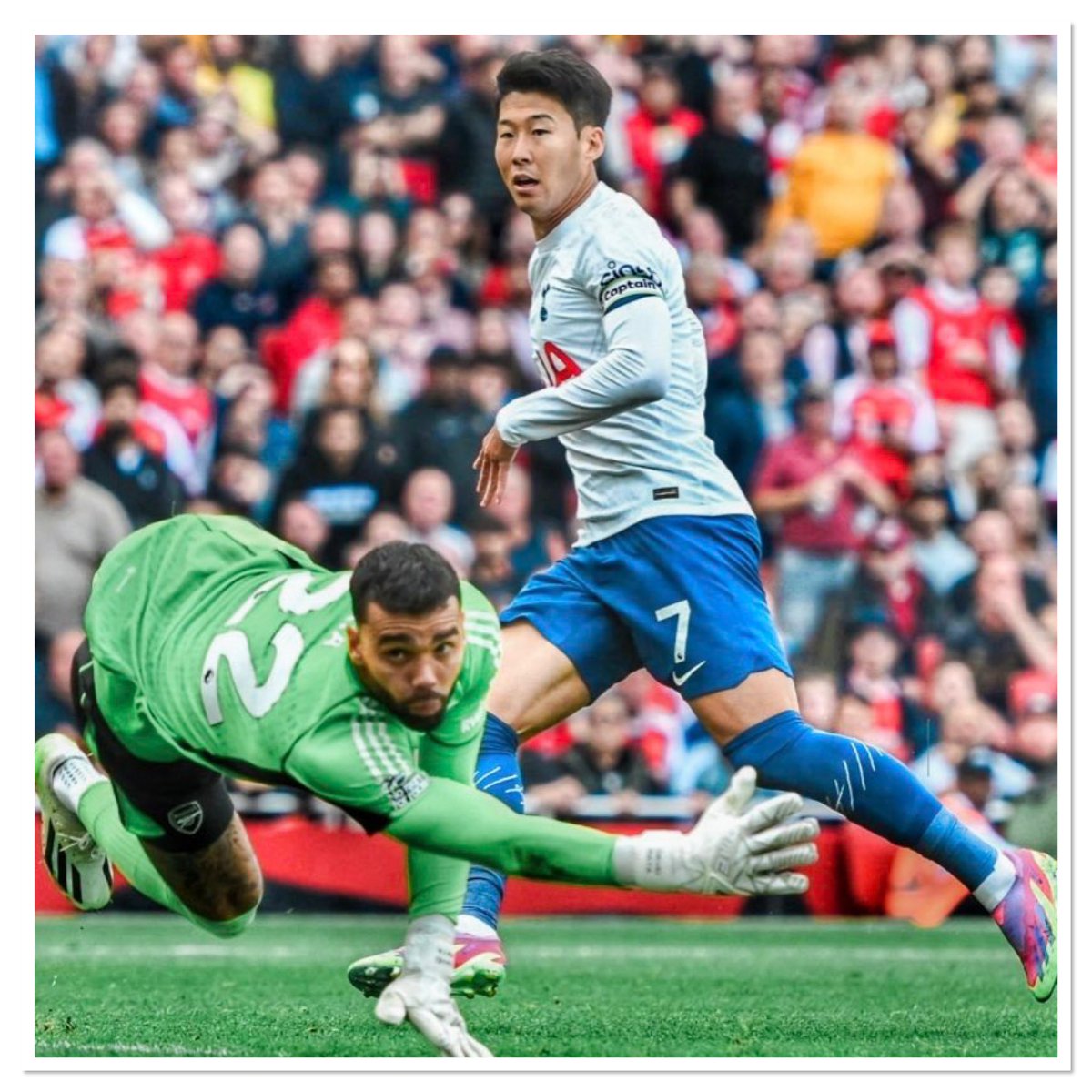 LastWordOnSpurs's tweet photo. 🚨Heung-Min Son:

🗣️"These are team goals. I’m not really comfortable talking about ‘my’ goals, because they are always 'team' goals.”

🗣️”That’s really important. In the end, I score the goals, I get the last touches, but the work that goes in... Brennan had a chance to score before we scored, a cross from Pape, then it was a bit of chaos, Brennan shot, saved, then we lost the ball, then Madders won it back, worked really, really well to the line left side, he found me with an amazing cross with his left foot and then it’s just a touch with my left foot and luckily it goes to the goal.”

🗣️”We were 1-0 down and just before half-time we came back strongly, so, very, very important. The second goal was something special, but I talked about this situation to Madders before the second half.”

🗣️”They made substitutions and we wanted to be more aggressive when their midfielders had the ball, and Madders did it. He won the ball, drove forward and played it at the right time, obviously, he didn’t pass too early or too late, he passed at the right time to make my finish really easy. Inside the box, if I have this chance, I’m really confident I can score the goals and running to the fans, that was really special.”

🗣️”They were celebrating with me, together, it was special. I’m very pleased and happy with the team performance."

🗣️“I hope we can continue in this way with a very good attitude. You can’t see our training sessions, but everyone is working really hard to be part of it.”

🗣️This performance wasn’t just random. We are working really hard, intense.”

🗣️”Everyone is pressuring each other to improve, which is good. If you have a young team with good rhythm, we can exploit this situation and that’s what we’re looking for.”

🗣️“Actually, after the game, I think the atmosphere in the locker room was more like a look of disappointment on the players' faces rather than saying they really liked them.”

🗣️”I was able to see how eager the players were to win and how passionate they were in the game.”

🗣️”I think these things will really help the team develop further.”

🗞️[@TheAthleticFC]

#THFC | #COYS | #ARSTOT | #NLD