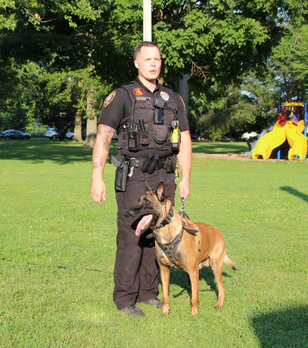 The City of Rock Island sends its condolences to Officer Alex Bowman &amp; his family as they deal with the loss of not only a fantastic K-9 officer for the Police Department, but of a family member as well. Rest easy, Sparky. You were a very good boy. #hero #policedog #twill