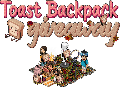 WishHabboCOM's tweet image. 🍞FINAL Cute Toast Backpack Giveaway🍞 To be in with a chance of winning our Final Giveaway, Like and RT.
🫐 Must be following @WishHabboCOM 
🍋.com only
🍓Ends TONIGHT at 22:00 BST
@Habbo will be giving this away on their own X page and it may return in the future.