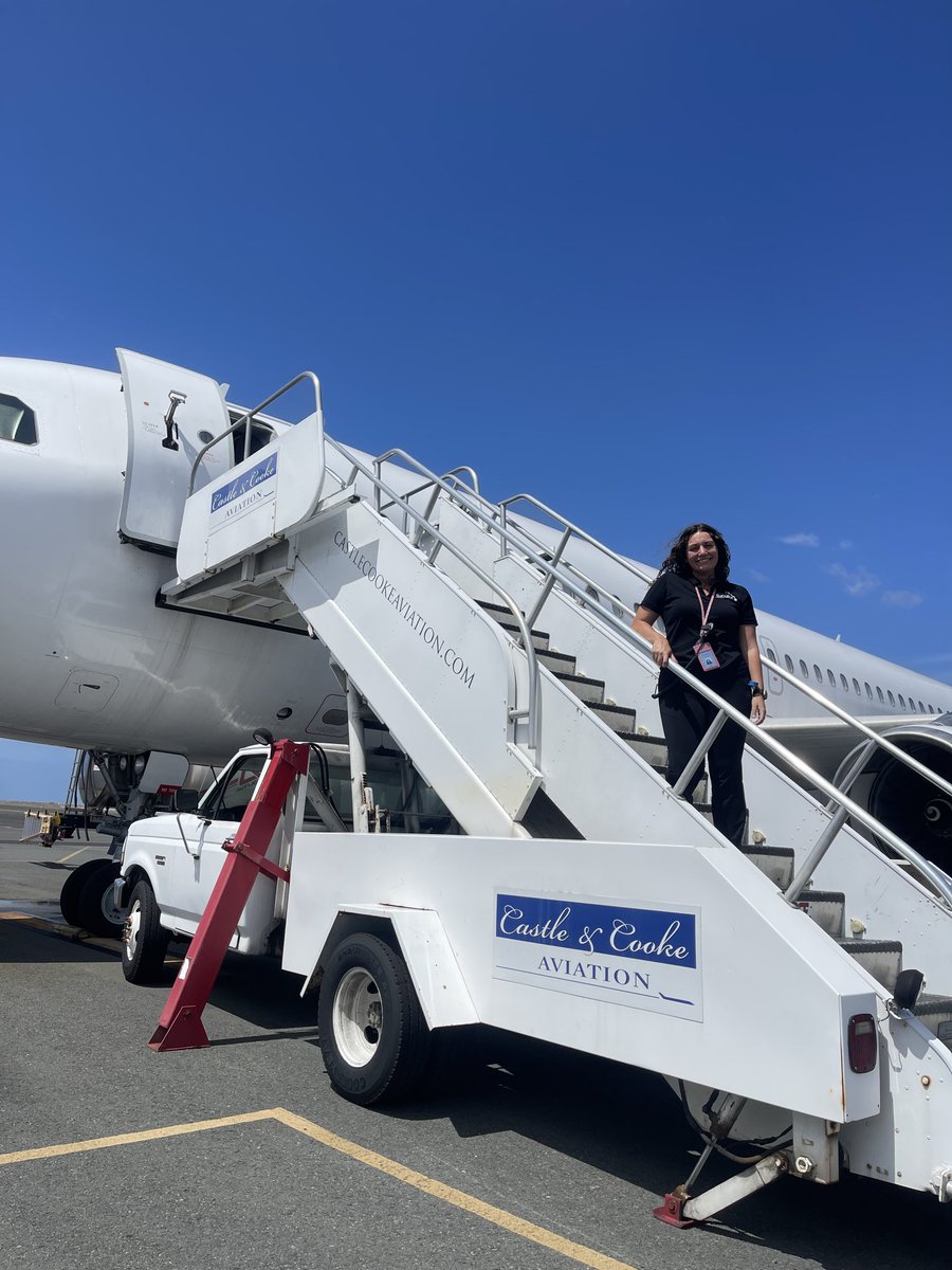 Airbus320 made an appearance at Castle&amp;Cooke Aviation #PHNL