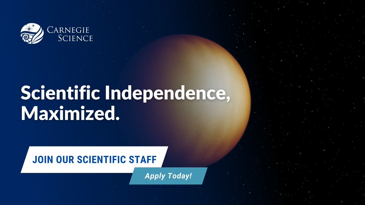 Carnegie Astronomy (@carnegieastro) on Twitter photo .<a href="/CarnegieAstro/">Carnegie Astronomy</a> is searching broadly for new Staff Scientists. From exoplanets to the most distant galaxies and everything in between, our scientists study it all. Apply to join our Staff: obs.carnegiescience.edu/staff-astronom… .<a href="/CarnegieAstro/">Carnegie Astronomy</a> is searching broadly for new Staff Scientists. From exoplanets to the most distant galaxies and everything in between, our scientists study it all. Apply to join our Staff: obs.carnegiescience.edu/staff-astronom…