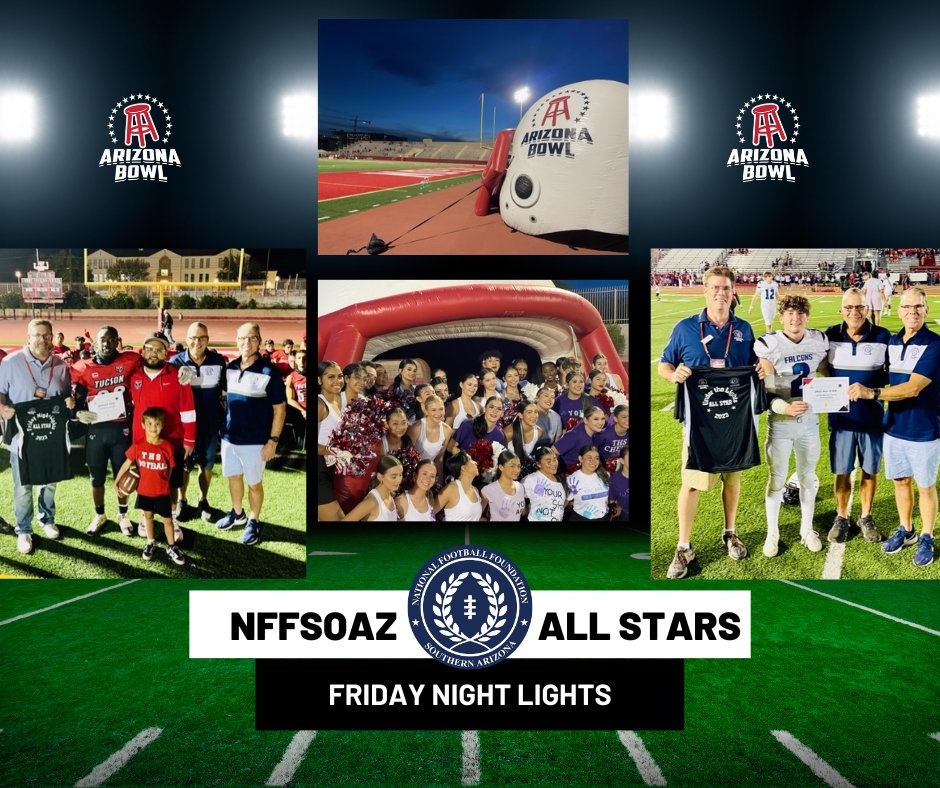 Best thing about Monday is talking about Friday, in our case our <a href="/NFFsoArizona/">NFF Southern Arizona Chapter</a> Friday Night All Stars. Taking home this weeks t-shirts are Prince Mugisha of <a href="/_TucsonHigh/">Tucson High Football</a> and Boden Crane from <a href="/foothillsfb/">Catalina Foothills Football</a>. These young men are leaders on and off the field. Congrats, gentlemen!