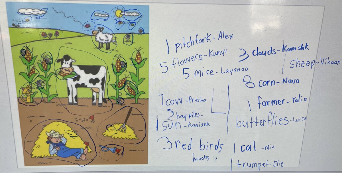 mrsbowesteaches's tweet photo. Students worked together to sort and count all the objects in this weeks Math Talk. Students then helped print the correct numeral for each item. #primary #counting #sorting #sharingourthinking https://t.co/2yO500F9ZC