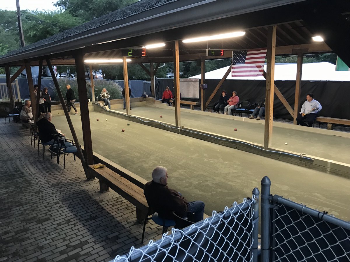 Bocce night West #Scranton PA.