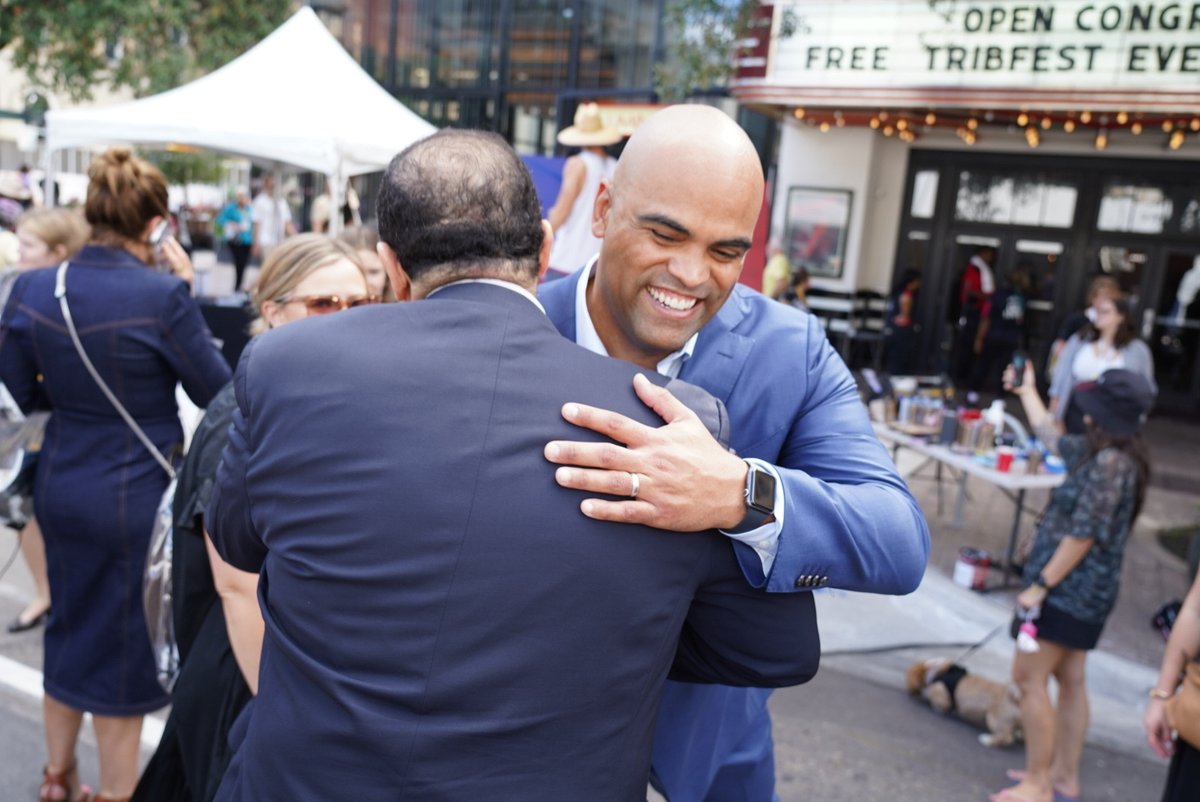 ColinAllredTX's tweet photo. Thanks to the folks at @TexasTribune's #TribFest23 for helping to put together a great discussion with @tamarakeithNPR this weekend.

There are 30 million Texans in our great state who deserve a better Senator than Ted Cruz. I’m ready to get to work. https://t.co/6ZiJ9d2WGN