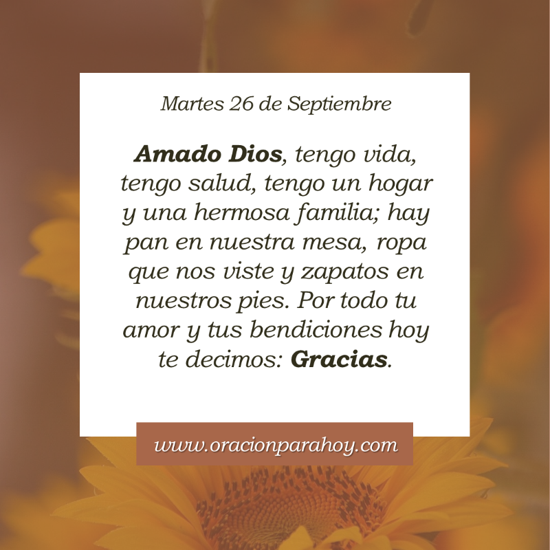OracionParaHoy's tweet photo. Oración para hoy 26 de septiembre: https://t.co/7QwAQyhQZK