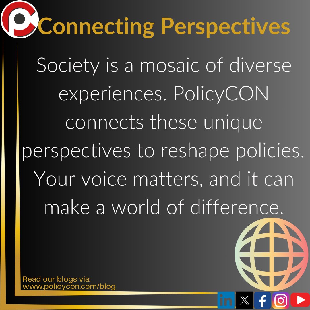 policycon's tweet photo. Opposing Preconceived Notions

@Harisah Aziz challenges preconceived notions in #policy through her insightful blog

See how #PolicyCON amplifies voices &amp; connects individuals with policy #stakeholders towards change.

https://t.co/FoFJeIeqVR

#publicpolicy #Diverse #PolicyChange https://t.co/2MC3MTgydt