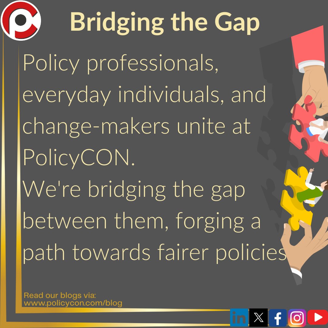 policycon's tweet photo. Opposing Preconceived Notions

@Harisah Aziz challenges preconceived notions in #policy through her insightful blog

See how #PolicyCON amplifies voices &amp; connects individuals with policy #stakeholders towards change.

https://t.co/FoFJeIeqVR

#publicpolicy #Diverse #PolicyChange https://t.co/2MC3MTgydt