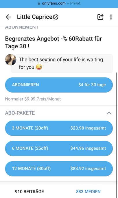 special price for my social friends ;-)   https://t.co/dWJRxel15z  now or never &hellip;.. xoxo @LittleCapriceTM<a href="/tag/streetfuck"class="tags"><span>#streetfuck</span></a>