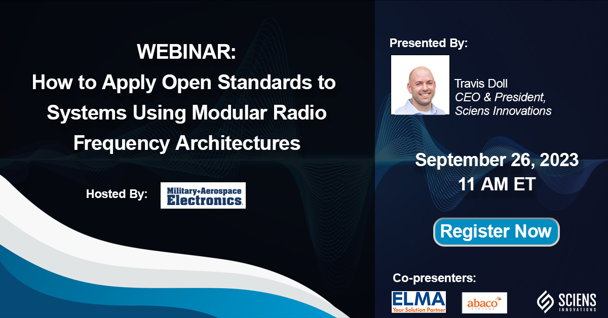 Tomorrow’s webinar ‘How to Apply Open Standards to Systems Using Modular Radio Frequency Architectures’ hosted by <a href="/MilAero/">Military + Aerospace Electronics</a> begins at 11am ET. Reserve your spot to learn about hardware and software components for RF designs.
militaryaerospace.com/webinars/webin…
#ogSOSA #webinar