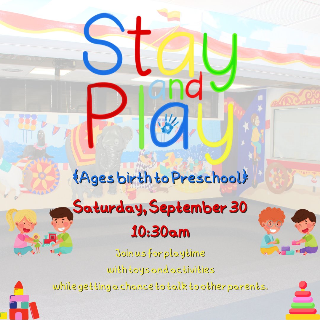 No registration necessary for this program.

#JerichoLibrary #JerichoPublicLibrary #JPLChildrensRoom #Kids #Playtime #KidsLibrary #LibraryPrograms #Library #ChildrensLibrary