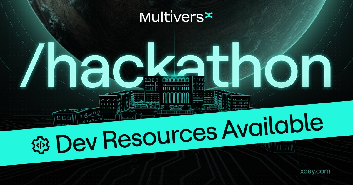 CodeMultiversX's tweet image. Ready to craft your path to success at the #xDayHackathon?
We’ve compiled a treasure set of dev resources to get you started 🛠
Level up your game and take your coding abilities to new heights 👇
🔗 xday.com/hackathon-reso…