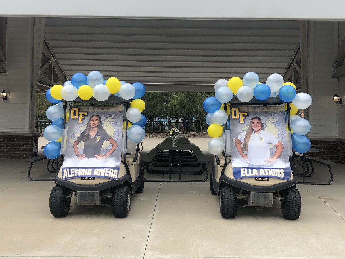 OFgirlsgolf's tweet image. SENIOR NIGHT!

Come show your support for the Bulldogs, showcasing Seniors:

Ella Atkins 
&amp;amp; 
Aleysha Rivera 

this afternoon at Springvale GC against Midview. 

We tee off at 3:30 PM. 

#win4EllAysha

Go Bulldogs!!!