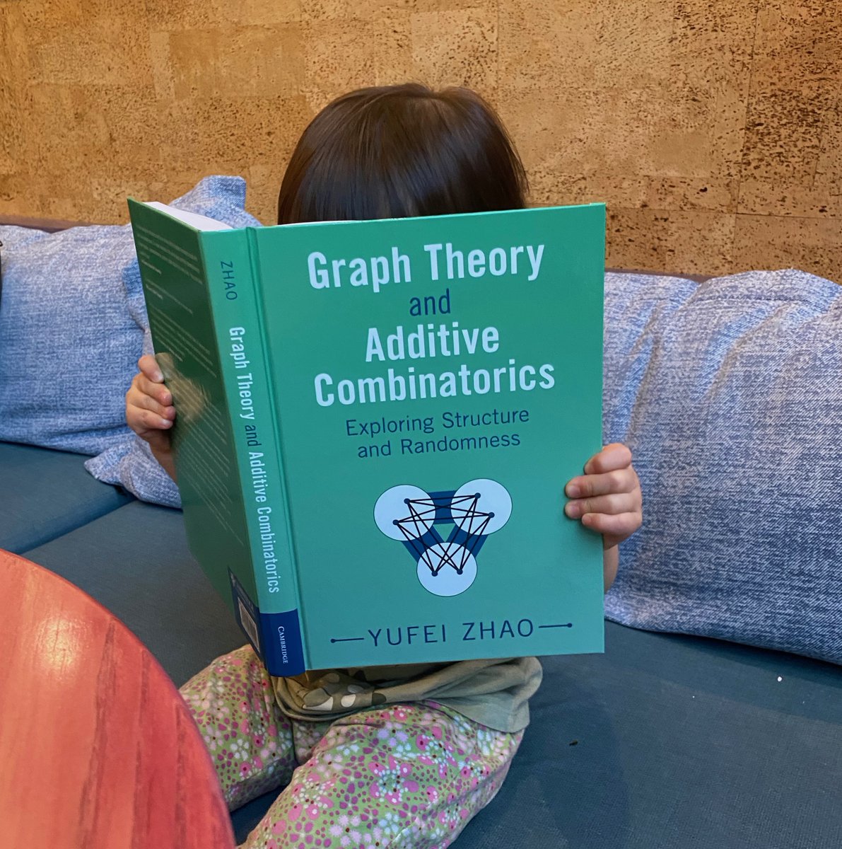 My most loyal reader 📖 (Pre)order your copy: Publisher: cambridge.org/core/books/gra… (There is a link to recommend my book to your library) Amazon: amazon.com/Graph-Theory-A…