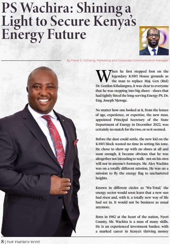 AlexKWachira's tweet photo. The first issue of The Energy Post by KenGen is out!

Grab yourself a copy and get to understand our dynamic Energy sector.

https://t.co/qDNt44eNjE https://t.co/BfvJyZFJwj