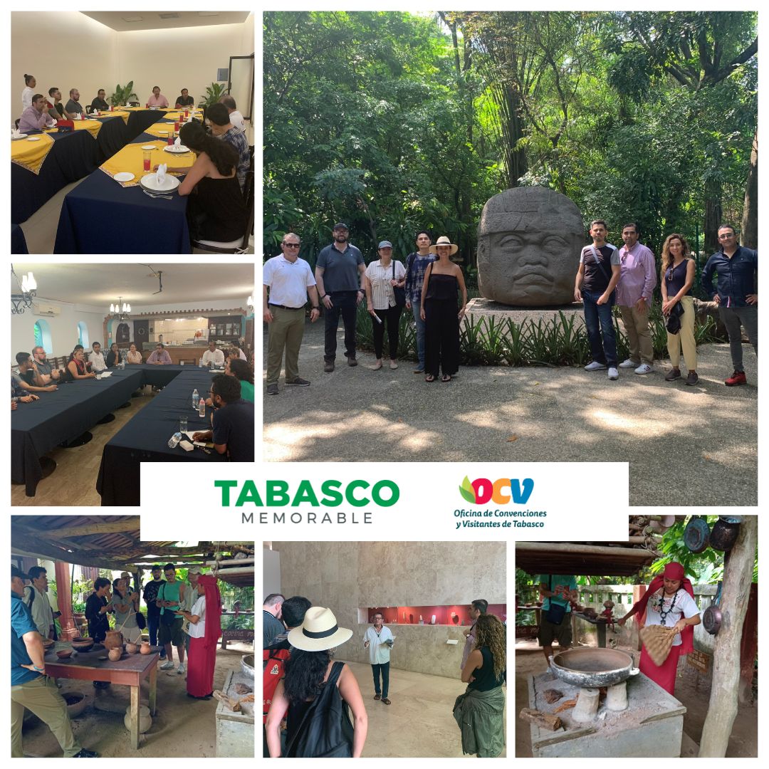 La semana pasada recibimos un grupo de escuelas de turismo y gastronomía de la #CDMX, durante su estancia sostuvieron reuniones con <a href="/Turismo_Tabasco/">Secretaria de Turismo y Desarrollo Económico</a> y hoteles del #DistritoHistórico, en donde se le presentaron los pormenores del 12 <a href="/FestivalChoco/">Festival del Chocolate Tabasco</a> 

<a href="/AMHMT/">Hoteles Tabasco</a> <a href="/AmavTabasco/">Recorre el Edén</a>
