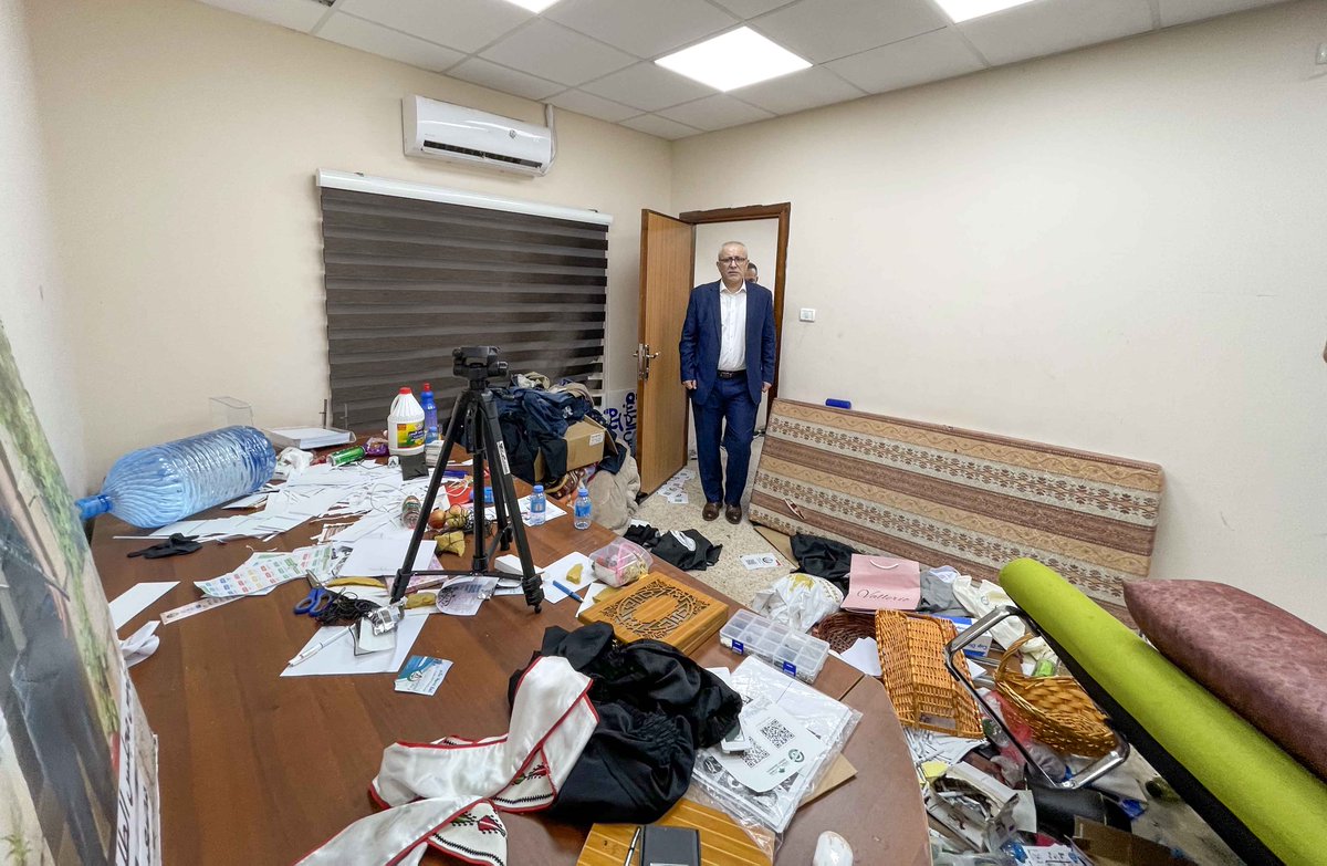 Israeli forces yesterday violently raided the respected <a href="/BirzeitU/">Birzeit University</a> in the occupied West Bank—arresting 8 students &amp; trashing student council office. 80 Birzeit students now in Israeli detention! Generation after generation deprived of basic rights. Apartheid must be dismantled!