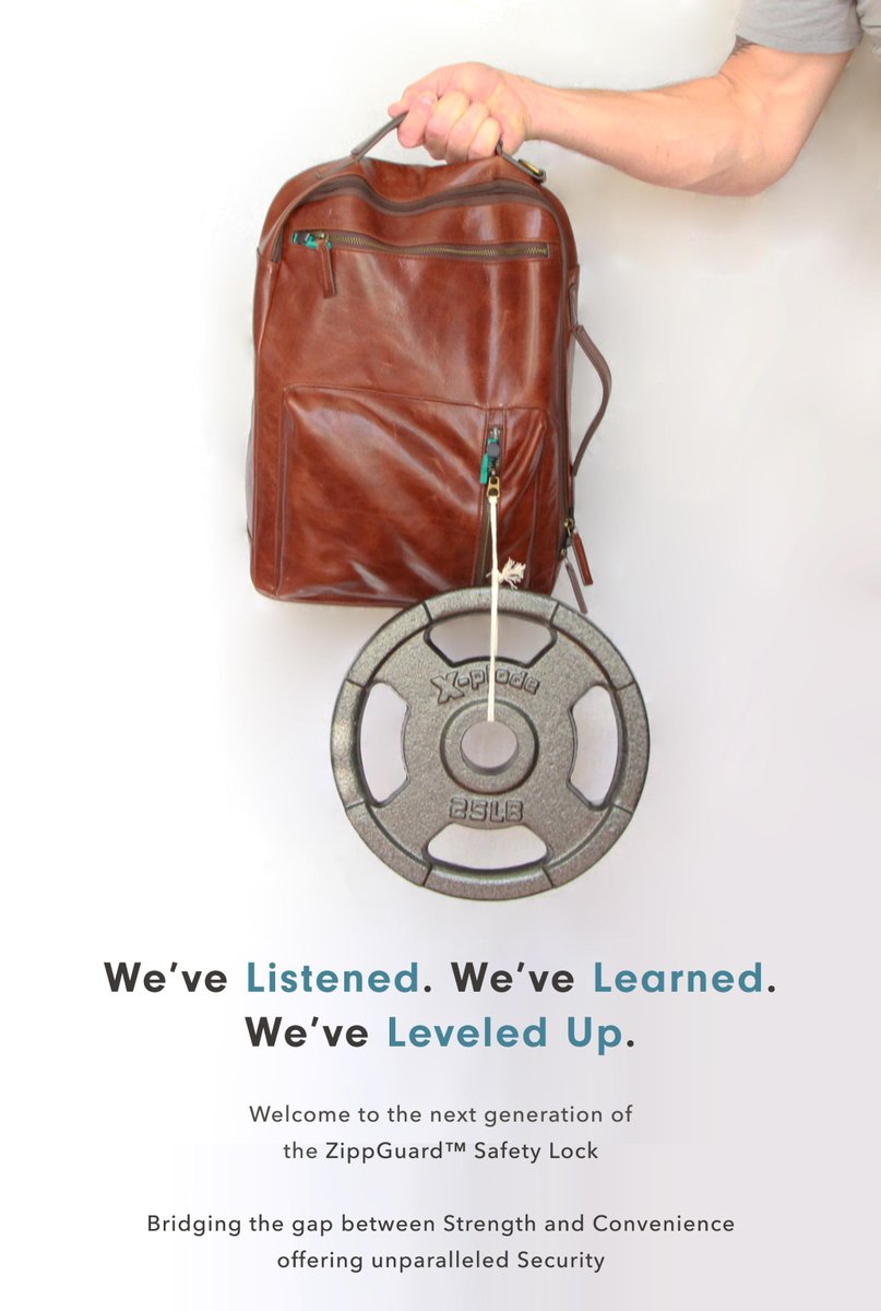 ZippGuard's tweet image. Excited to share our latest effort in enhancing security: a balance of strength and convenience.

For more information visit ZIPPGUARD.com