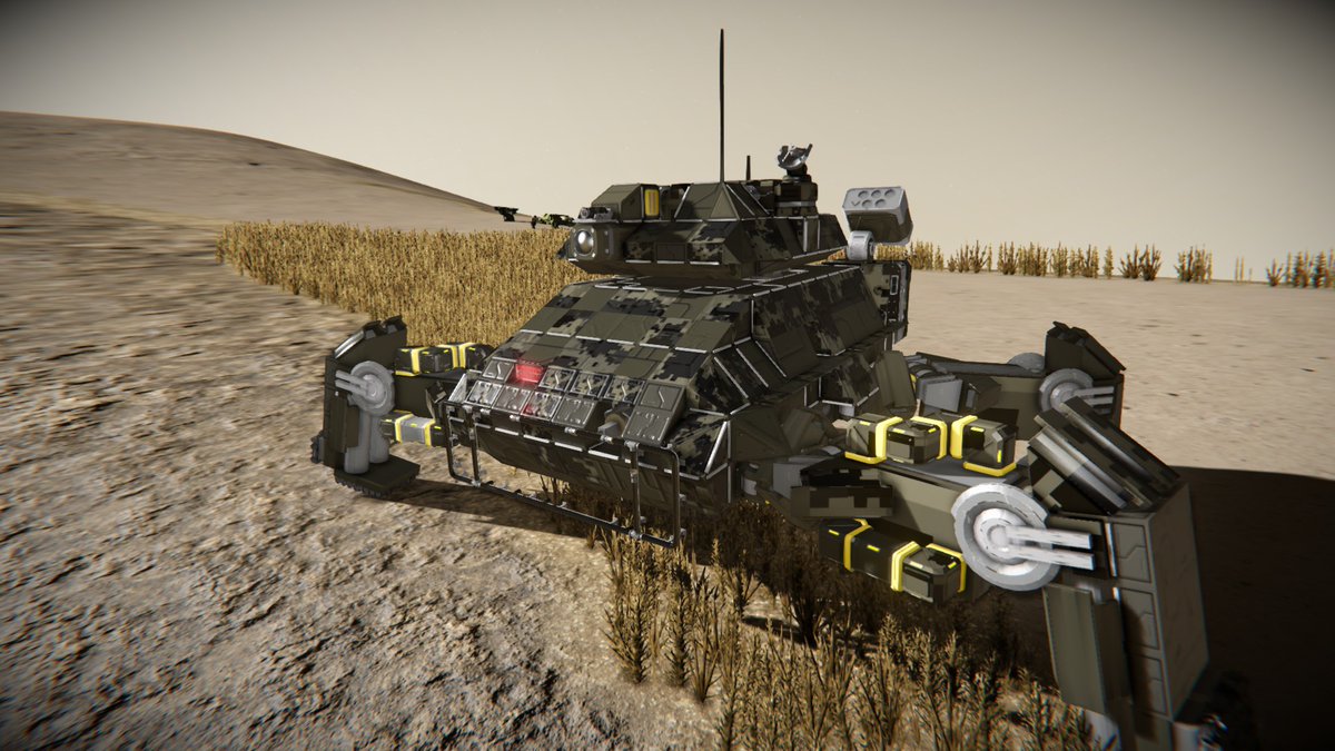 Nillemann40k's tweet photo. Yo @CDPROJEKTRED 

ive analysed your two trailers .... got me some inspiration .... what do you think .... do it Match ?

ive open vor more details or upgrades ^^ 
and i have no name .... could you help ?

Love you guyz
#SpaceEngineers #Cyberpunk2077 #Needtocreate https://t.co/3XEXuf1TIO