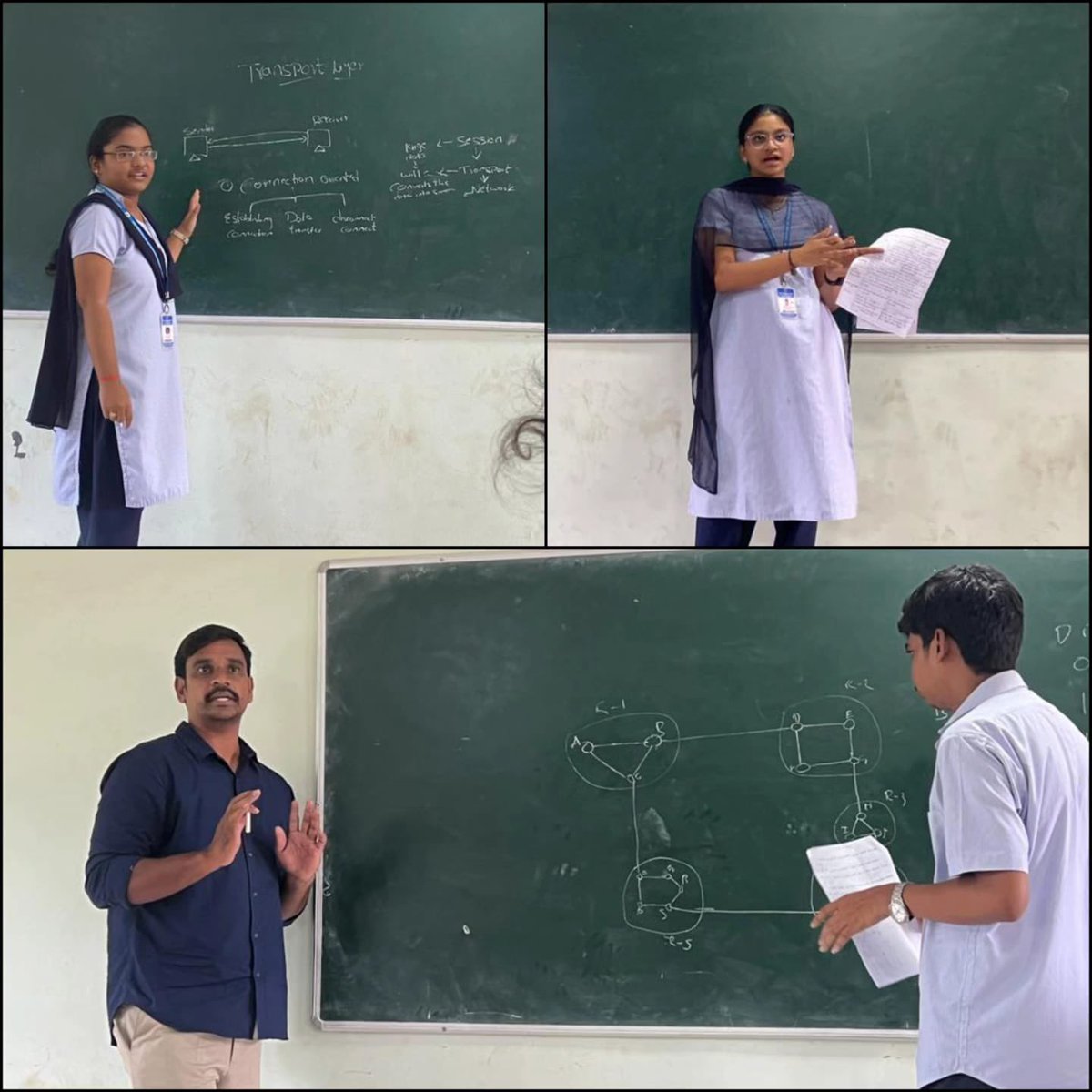 csm_dept_nriit's tweet photo. Interactive Session on COMPUTER NETWORKS By 3rd year CSM -B Students
#NRIIT
#CSM
#COMPUTERNETWORK
#interaction https://t.co/z8qvdfmSu1