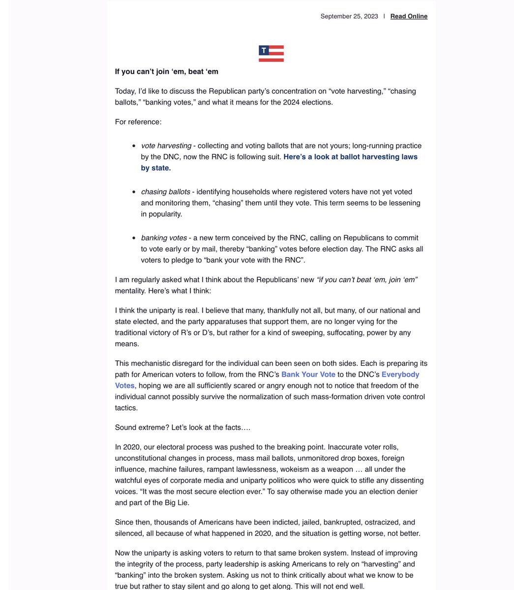 RichLionHearted's tweet image. Excellent response to the ballot chasing and VBM promoting argument!. By @onwardsocial @TrueTheVote #TheUniPartyIsReal #StolenElectionsHaveConsequences #RestoreElectionIntegrity. #TruthAndTransparency #YouCanMakeADifference #PatriotGames #SaveTheRepublic