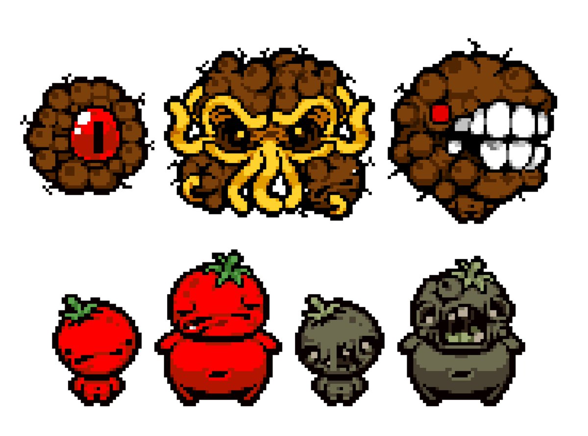 Shitty meatballs

#pixelart #thebindingofisaac