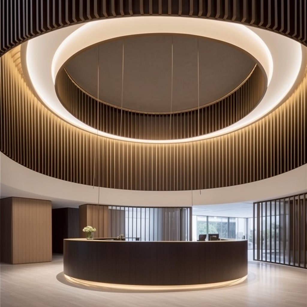 SibylDesignCo's tweet photo. Designing a contemporary office interior experience involves balancing aesthetics, functionality, and employee well-being. Starting with an open, flexible layout to promote collaboration, supplemented by private workspaces for focus. 

#sibyldesignstudio #office #interiors https://t.co/0kz1K2J3Uj
