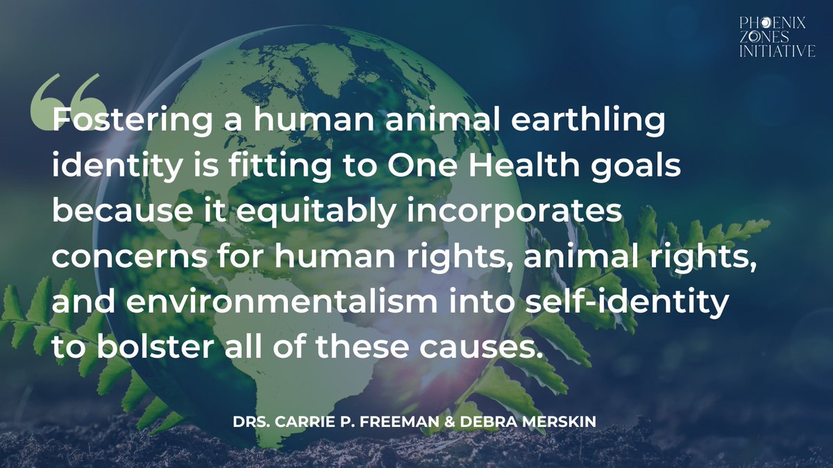 PZInitiative's tweet photo. @PZInitiative is delighted to have our #JustOneHealth work promoted in this important article in @CABI_News by @DebraMerskin & Carrie P. Freeman on fostering human animal earthling identities
https://t.co/D135axz0vH https://t.co/nnrXZ3wpkD