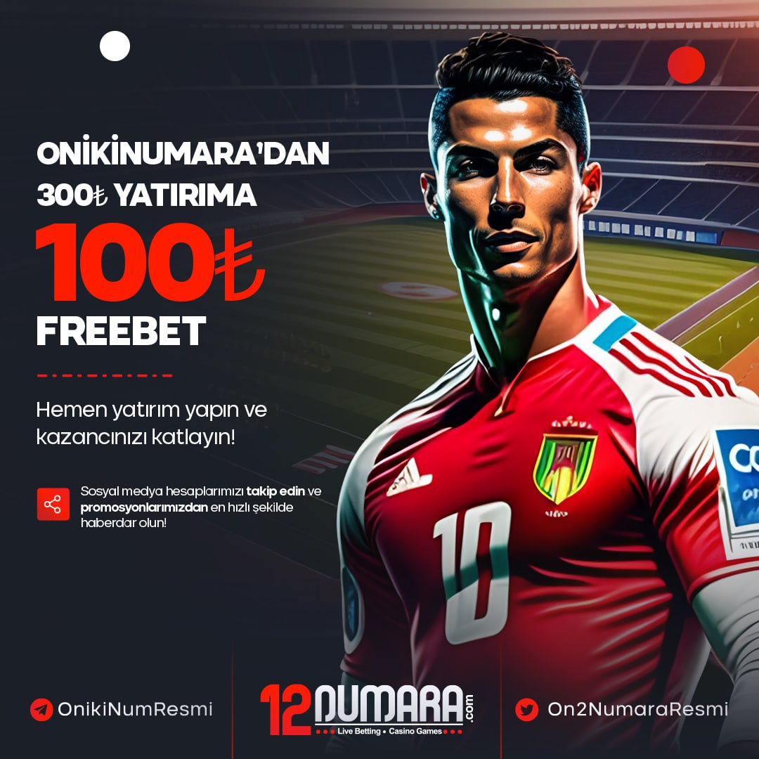 on2numararesmi's tweet photo. 📢 300 TL Yatırıma 100 TL Freebet!                        
         
➡️  X1 Çevrim ile Futbol ve Basketbolda geçerli, 100 TL Freebet!                        
        
✅  12Numara ile kazanmaya başlayın! 👉 https://t.co/lAbhd3yEd8 https://t.co/C1Aa6PRwAS
