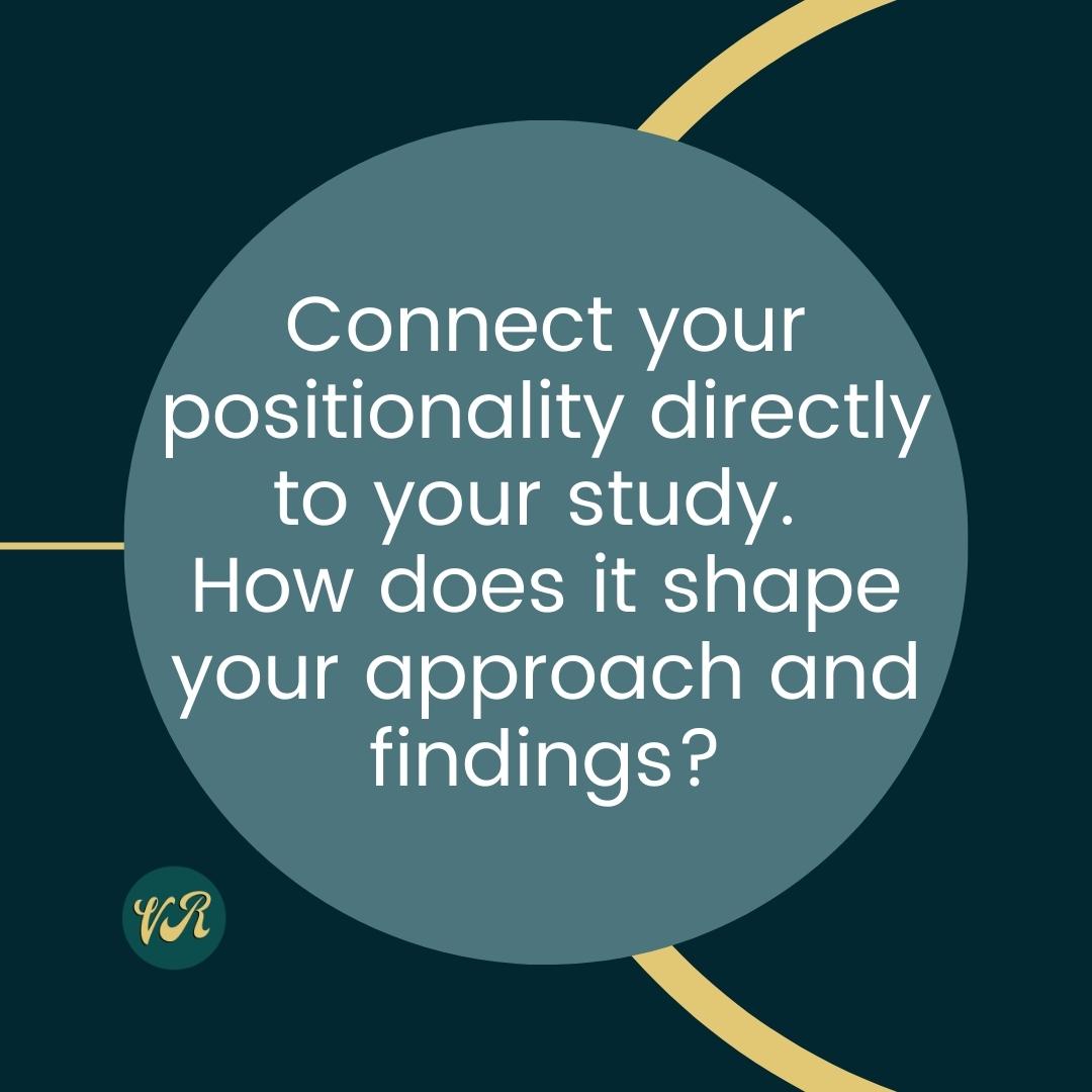vanessarosaphd's tweet photo. ๐ How do you write a powerful positionality statement?ย
Connect your identity to your research, foster transparency, and enhance methodological rigor.ย
Any I missed?
Join the journey of self-reflection using #PositionalityStatement
#ResearchTransparency #AuthenticResearch https://t.co/07KtREQMiT