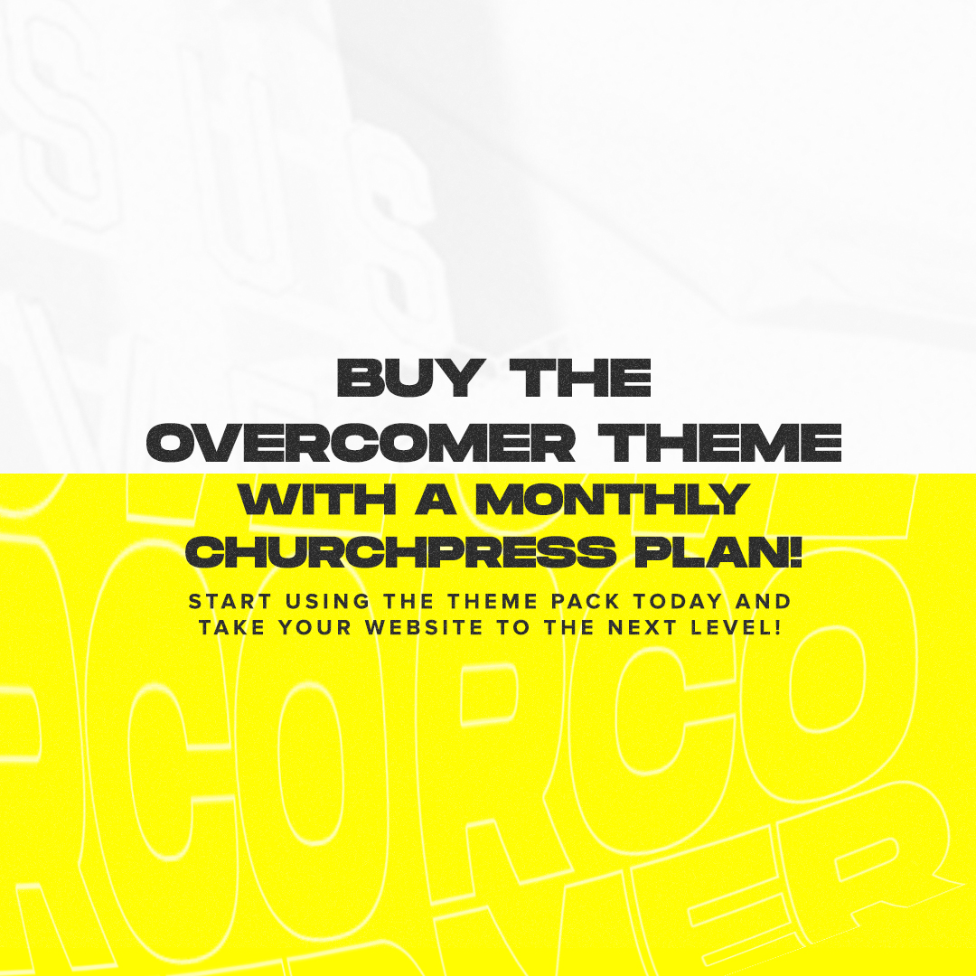 churchpressco's tweet photo. In need of a #webtheme that can easily capture the attention of first-time churchgoer?
Overcomer is easy on the eyes with its clean design, easy navigation, and customization for your specific church needs.
View the web theme: https://t.co/4ZYb5qNTLF https://t.co/dv6Q3fzHno