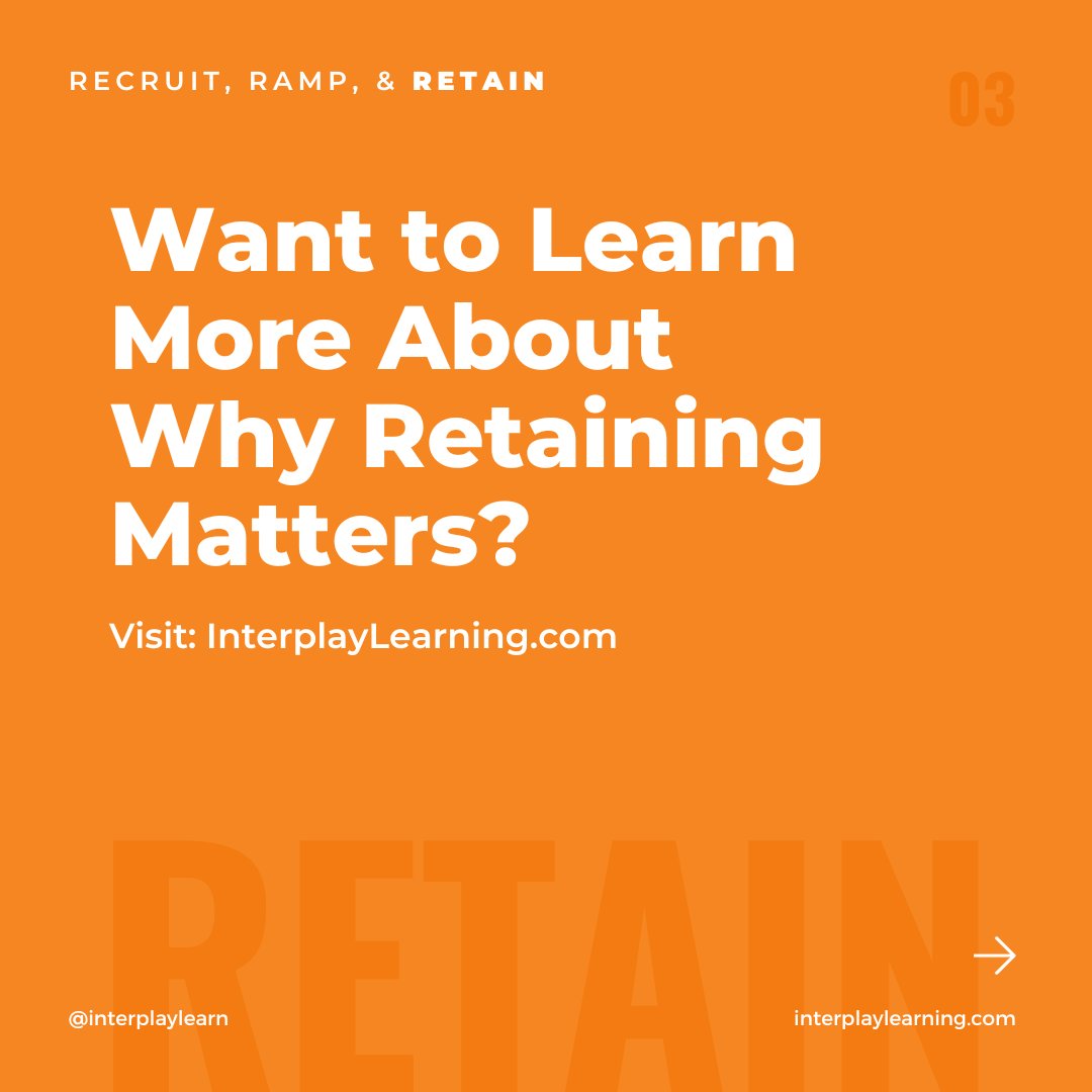 InterplayLearn's tweet image. Discover how to improve job satisfaction and reduce turnover on your team to ensure longer retention of your valuable workforce. 

Learn more about why retainment matters to your skilled business by visiting: bit.ly/465MeBL

#Retain #SkilledTrades #InterplayLearning